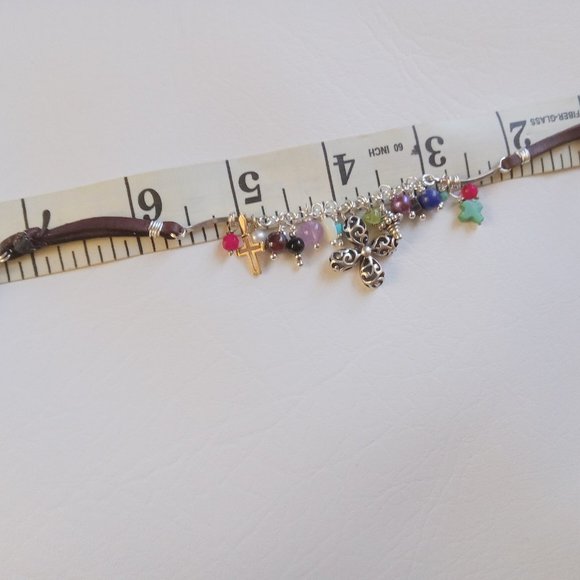 HP Best In Jewelry & Acc. 2-4 ~ Multi Semi-Precious Gemstone Bracelet - Picture 6 of 6